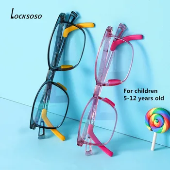 LOCKSOSO anty niebieskie światło promieniowania okulary dla dzieci, dzieci, chłopak, dziewczyna gry komputerowe okulary ray niebieski okulary oculos infantil