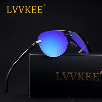 LVVKEE aluminiowo-magnezowa polaryzacja damskie markowe okulary przeciwsłoneczne marki okulary luksusowe okulary noktowizyjne