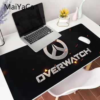 MaiYaCa Overwatch video game Wzór Game mousepad XXL podkładka pod mysz laptop stół mata PC gamer completo do lol/world of warcraft