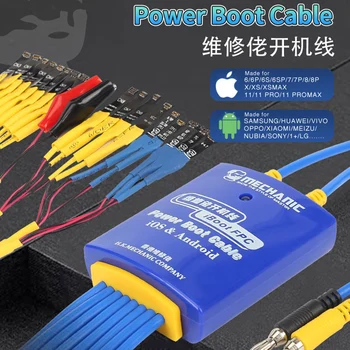 Mechanik iBoot FPC Power Supply Test Cable urządzenie rozruchowe dla telefonów iPhone Samsung Huawei OPPO, Xiaomi Repair Control Line