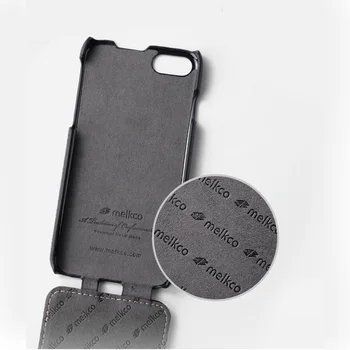 Melkco Full Grain Cowhide leather case dla iPhone SE 2020 7 8 oryginalne etui Vintage Business Leather Shell