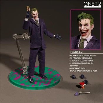 Mezco One 12 Joker Action Figure Model Toy Doll Gift