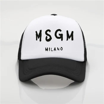 Modne kapelusze Msgm czapka z daszkiem unisex regulowana czapka sportowa czapka damska letnia kapelusz od słońca hip-hop kapelusz