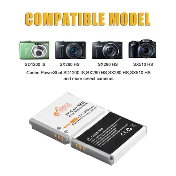 NB-6L NB-6LH akumulator i ładowarka dla Canon PowerShot D10 D20 D30 S95 SX260 SX280 SX540 SX700 SX710 HS aparat
