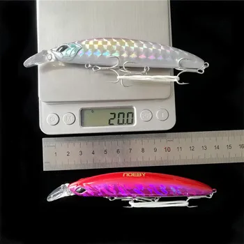 Noeby 5szt 11cm 19g Floating NEW Minnow Fishing Lure Minnow Hard Bait for Saltwater Freshwater Wobblers Pesca