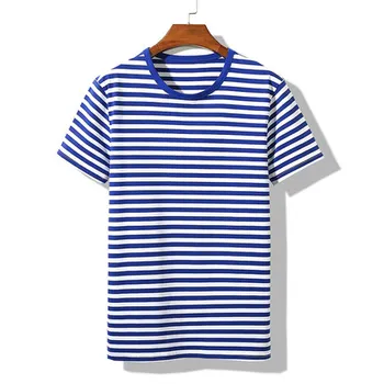 Nowa letnia koszulka z krótkim rękawem męska, modna odzież męska na dziko 2734