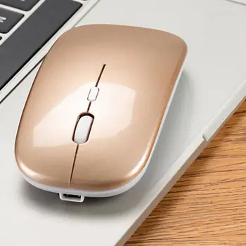 Nowa mysz bezprzewodowa 2.4 G Bluetooth w wersji 5.0 cicha двухрежимная ładowalna mysz dropshipping