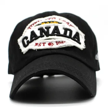 Nowa męska czapka z daszkiem dla kobiet snapback hat CANADA embroidery bone cap gorras casual casquette men letter hip hop cap