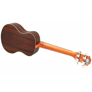 Nowy gorący 26 calowy tenor ukulele Winogronowy audio otwór ukulele 4 Palisander struny ukulele zestaw z torbą