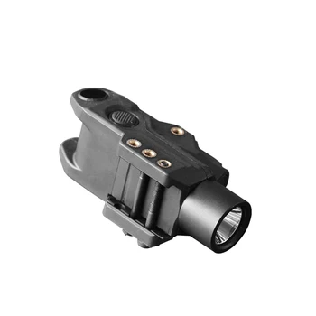 Nowy produkt taktyczne zielony celownik laserowy i led Combo Intelligent dla Picatinny Weaver Rail gun Pistolet Glock Hunting