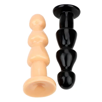 OLO korek analny Silikonowy duży dildo stymulacja analna masażer prostaty elastyczny korek analny miękki odbyt piłkę ogromny rozmiar