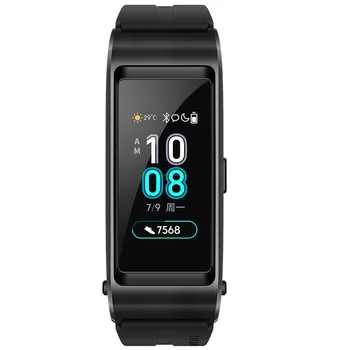 Oryginalny Globalny Huawei Talkband B5 Smart Wristband Zestaw Słuchawkowy Bluetooth Bransoletka Sportowy Fitness Inteligentne Tracker Monitorowanie Rytmu Serca