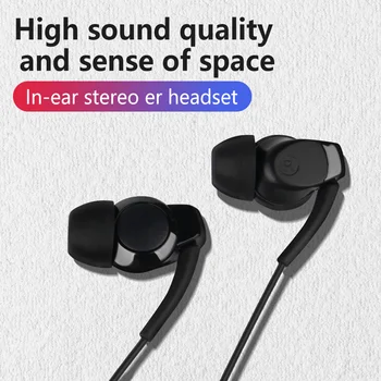 Oryginalny zestaw słuchawkowy słuchawki do Sony Xperia 1 XZ4 XZ3 H9493 Xperia 10 Plus Z6 In-Ear Sports przewodowy pilot zdalnego sterowania Słuchawki