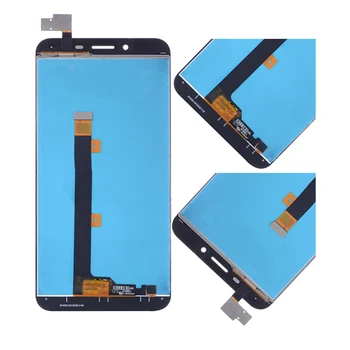 Oryginał ASUS Zenfone3 Max ZC553KL LCD Touch Screen Digitizer Assembly For Asus zc553kl Display with Frame Replacement X00DD