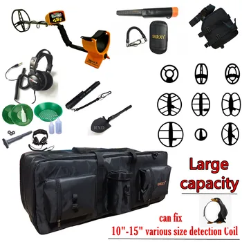 Outdoor Advanture Big Capacity Metal Detectors Bag for Carrying Shovels / Headphones/Underground Metal Dtector
