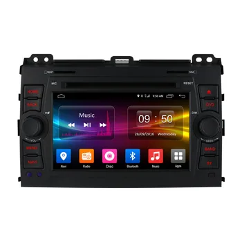 Ownice C500 4G SIM LTE samochodowy odtwarzacz DVD dla Toyota Land Cruiser Prado 120 2002 - 2009 Android 6.0 Octa 8 Core 2G RAM 32G ROM radio GPS BT