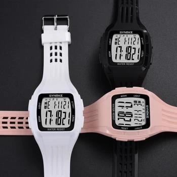 PANARS moda męska led zegar cyfrowy 50 m wodoodporny zegarek silikonowy pasek top luksusowej marki montre homme relogio