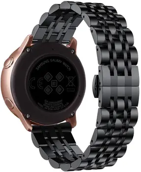Pasek ze stali nierdzewnej dla Galaxy Watch Active 2 40 mm paski Active 2 44 mm paska 20 mm dla Samsung Galaxy Watch active 2 Watchband