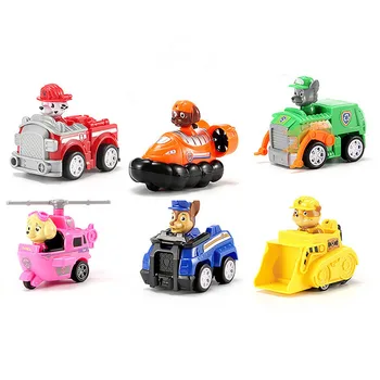 Paw Patrol Rescue Bus Series Patrulla Canina Toy Set Patrol Dog Chase Marshall Car Action Figure Children Birthday Gift