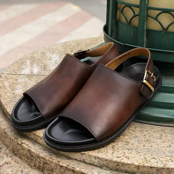 Phenkang męskie kapcie lekkie codzienne kapcie z miękkim dnem męskie letnie młodzieżowe modne uliczne plażowe sandały 2020 buty Męskie Buty