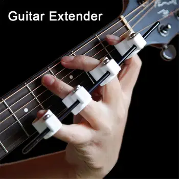 Plastikowa Gitara Akustyczna, Gitara Extender Muzyczny Palec Rozszerzenie Narzędzia Akcesoria Palec Siła Fortepian Span Praktyka