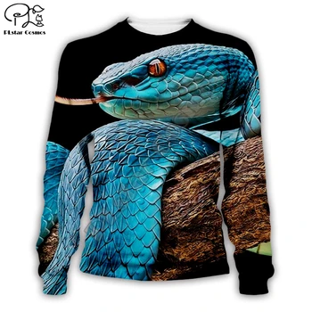 PLstar Cosmos animal snake chciwy 3D Printed Kapturem/bluza/kurtka/męska odzież hip-hop coolguys niesamowite style-5