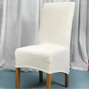 Polar fleece tkaniny XL rozmiar długa oparcie komórkowa pokrywa krzesła pokrowce na siedzenia pokrowce na krzesła restauracja hotel Party Banquet housse de chaise