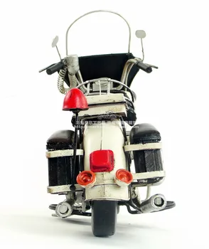 Retro kutego żelaza amerykański dekoracyjne sztuka 1976 modyfikacja handmade antyczne kute żelazne model motocykla prezent na urodziny