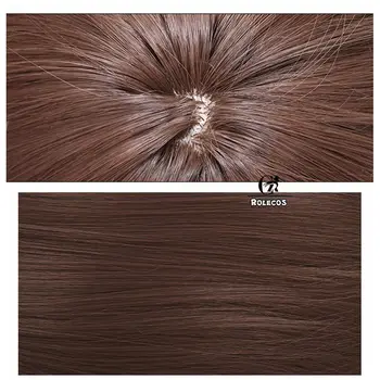 ROLECOS Tooru Honda Cosplay Hair Anime Fruits Basket Cosplay Headwear 80cm Naturalnymi Brown Women Hair długie odporne syntetyczne