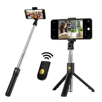 Ręcznie Bluetooth zdalnego migawki Selfie Stick stojak statyw do aparatu w telefonie