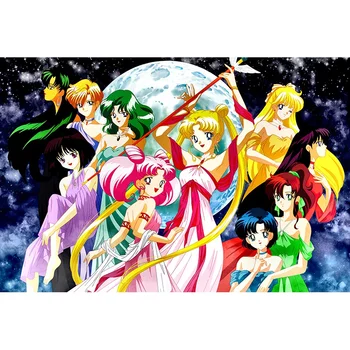 Sailor Moon jigsaw puzzle drewniane puzzle 1000 sztuk drewniane zabawki dla dzieci edukacyjna dekompresja prezent na urodziny dziewczyny