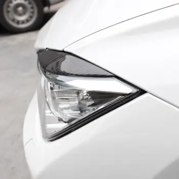 Samochodowa naklejka Światło brwi przedni reflektor brwi, powieki nakładka do BMW F30 2013-2019 E90 2003-2012 serii 3 pary