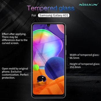 Samsung Samsung A31 szkło Nillkin Amazing H+Pro 0.2 mm hartowanego szkła screen protector dla Samsung Galaxy A41 A31 A51 A71