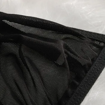 Seksowna bielizna przezroczysty zestaw z dwóch części gorąca erotyka Koszulka koszulki seks bielizna porno seksowna bielizna biustonosz i stringi stroje