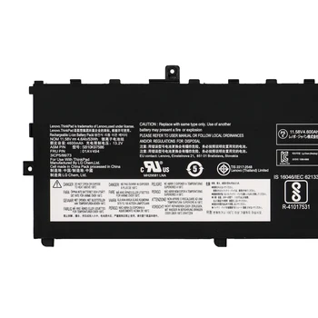 SHUOZB NEW 01AV494 Laptop Battery 01AV430 SB10K97586 for Lenovo ThinkPad X1 Carbon 5th Gen 2017 6th 2018 Series 01AV494 01AV429