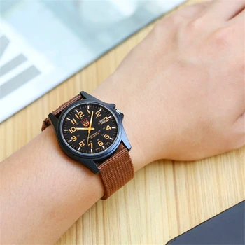 SOKI Sports Zegarki Man 2020 Fashion Casual Man Watch luksusowe męskie zegarek Relogio Masculino kwarcowy wojskowy zegarek dla mężczyzn