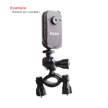 Sportowa Kamera DV uchwyt rowerowy uchwyt rowerowy kask Action Outdoor Camera akcesoria dla Xiaomi,GoPro,Sj4000,SJ5000