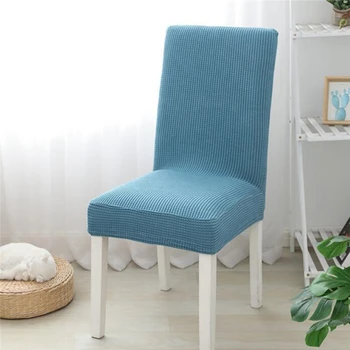 Super miękka Żakardowe tkaniny krótkoterminowy wodoodporna stretch-pokrywa krzesła elastyczne siedzisko pokrywa krzesła do jadalni/kuchni do hotelu