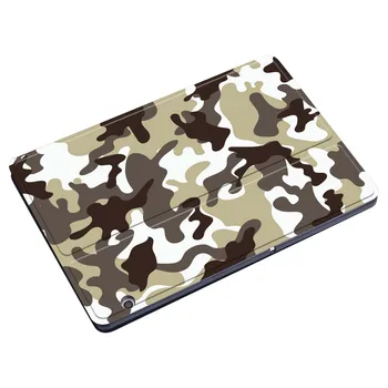 Tablet Stand Cover Case Huawei MediaPad T3 8 10/T5 10 Leather Folio Pu Camouflage Tablet pokrowiec Shell
