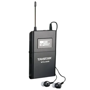 Takstar WTG-500 / WTG500 UHF bezprzewodowy system audio dla przewodnika turystycznego / szkolenia nadajnik + odbiornik + mikrofon + słuchawki