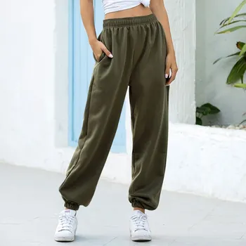Temat Spodnie Sportowe Spodnie Kobiety Plus Size Miękkie Spodnie Z Wysokim Stanem Meble Ubrania Koreański Casual Spodnie