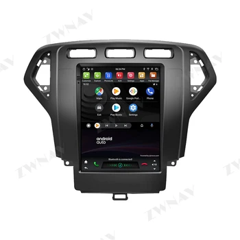 Tesla screen Android 9 samochodowy odtwarzacz multimedialny dla ford Mondeo w latach 2007-2010 BT GPS nawigacja Auto Wideo audio radio stereo głowicy