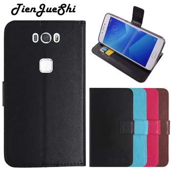 TienJueShi Color Flip Book-Stand Silikonowa ochronna skórzana pokrywa Shell Wallet Etui Skin Case dla Gigaset ME GS55-6 5 cali