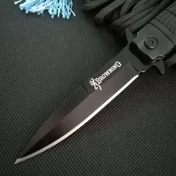 ToughKeng taktyczne wielofunkcyjny nóż składany ABS uchwyt samoobrony kieszeń z klapką noże kolekcja prezentów