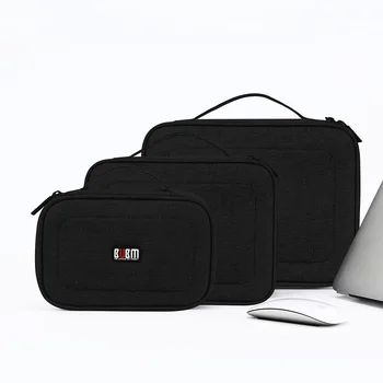 TUUTH 3PCS Travel Cable Bag Przenośny cyfrowy torba do przechowywania kabel USB ładowarka etui dla słuchawek Sport Band Oragnizer Case