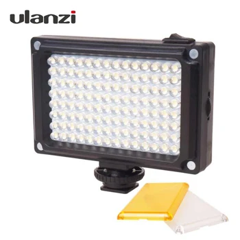 Ulanzi 112 LED Phone Video Light fotograficzny oświetlenie Youtube Live Streaming Dimmable LED Lamp Bi-color Temperature