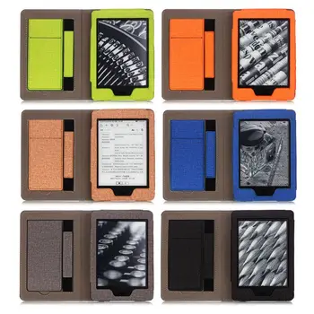 Uniwersalne etui okładka e-book magnetyczny jednolity kolor Smart Case Protector dla Kindle Paperwhite 1 2 3 4 Akcesoria