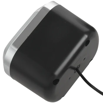USB 2.0 Notebook Speakers wi-fi stereo mini głośnik komputerowy dla stacjonarnego laptopa Notebook PC, MP3, MP4, 3.5 mm AUX IN black