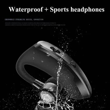 V9 słuchawki Bluetooth, słuchawki, Zestaw głośnomówiący zestaw słuchawkowy biznes zestaw słuchawkowy Drive Call sportowe słuchawki dla iphone Samsung