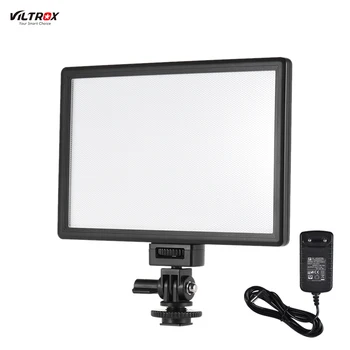 Viltrox L116T ultra-cienki led wideo światło fotografia wypełniający światło 3300K-5600K CRI95+ Canon Nikon Sony DSLR